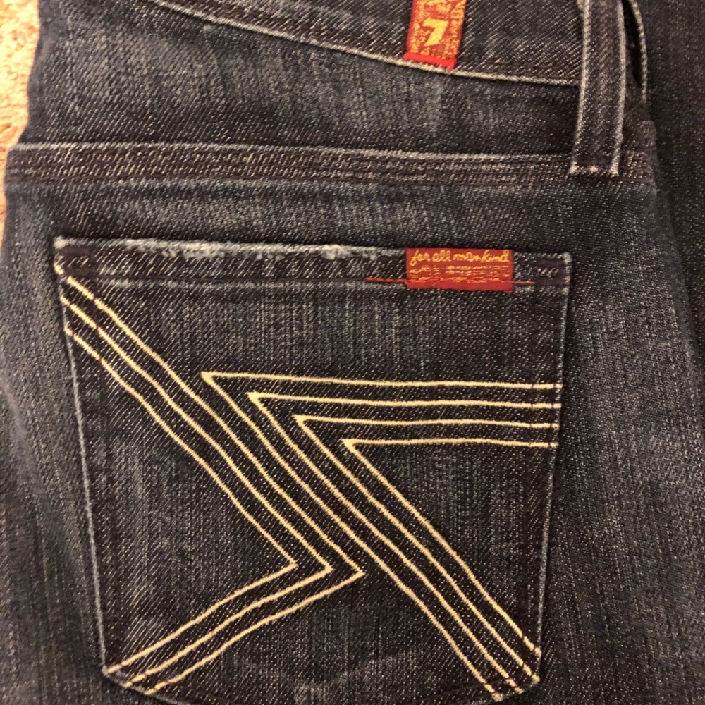EUC seven for all mankind Flynt “7” pocket sz 27